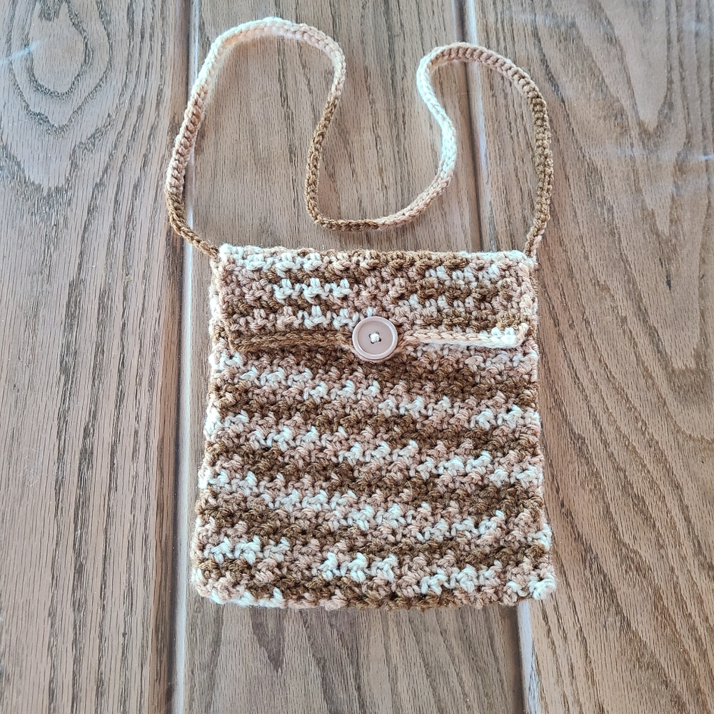 Crocheted Crossbody Purse